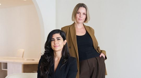 From left, Shadi Moazami, Founder, MAIA; and Maria Gold, General Manager, MAIA.