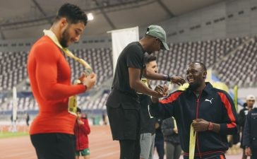 PUMA brought Qatar’s running Community together in a celebration of movement and community with surprise appearance from Usain Bolt.