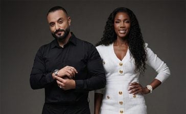 Kris Fade, a celebrity radio presenter with Virgin Radio and star of The Kris Fade Show, and Sarah Omolewu KS Konnect
