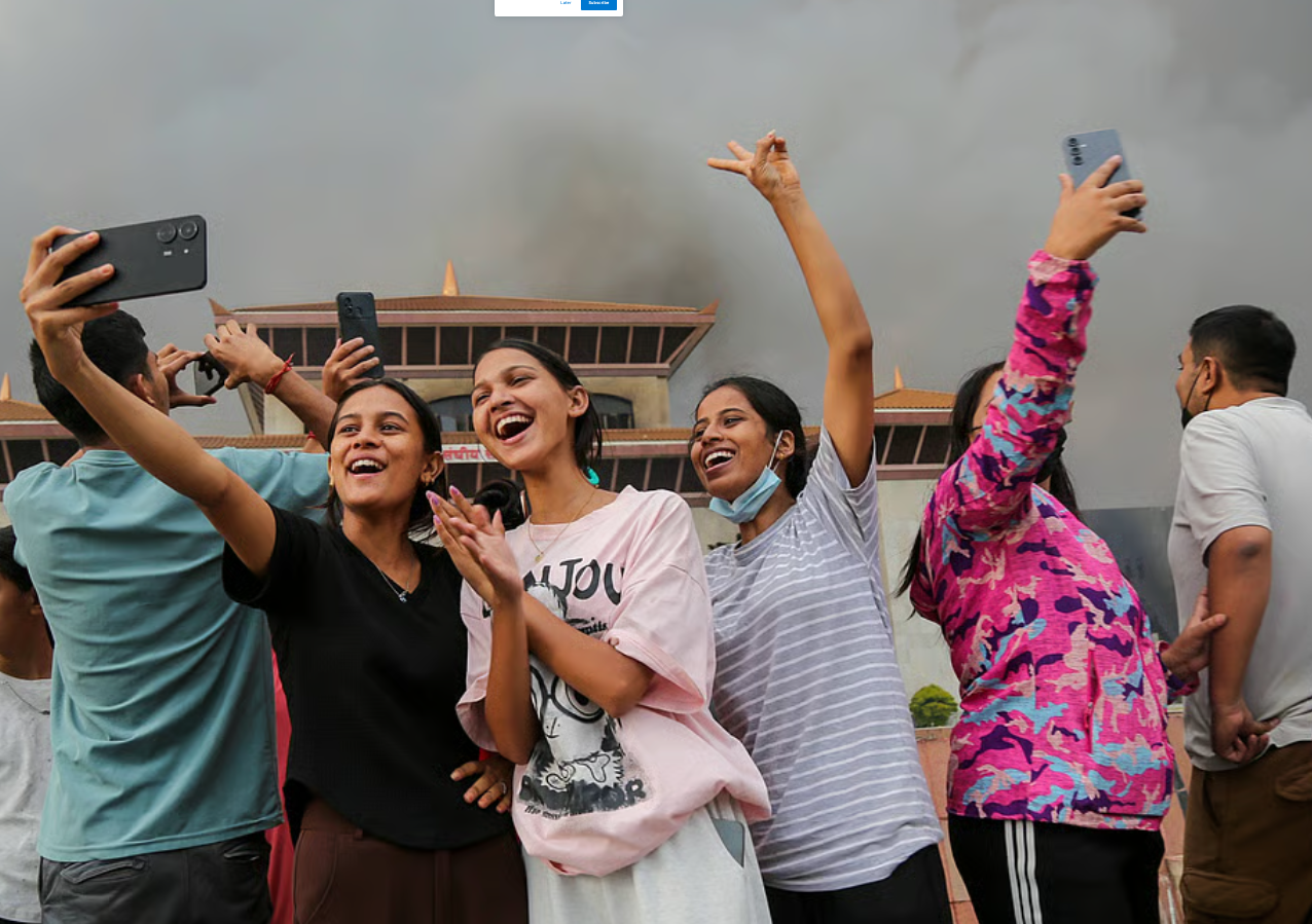 In a first-of-its-kind shift in power, Nepal’s youth population chose its interim prime minister through a social media platform - Discord - after ousting incumbent parliamentarians.