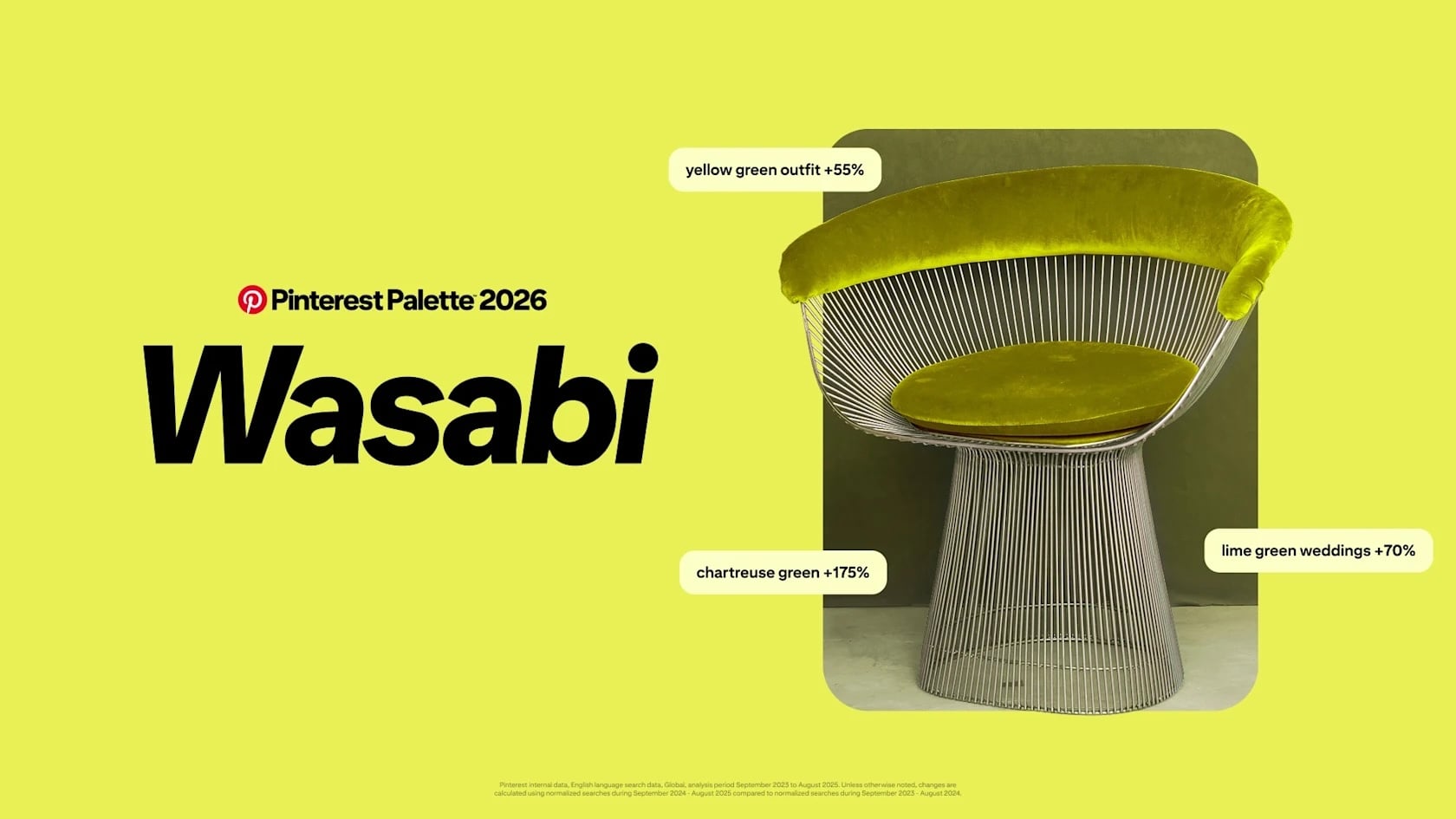Pinterest’s 2026 Colour Trends released a list of the trending colours that will be shaping creativity, style and demand across culture.