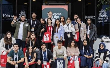 A photograph from one of the previous editions of the Dubai Lynx Academy in partnership with Publicis Groupe Middle East.