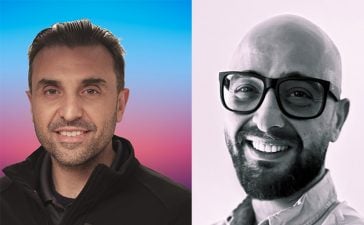 From left. Saadi Alkouatli, Executive Creative Director, and Rawad Eldahouk, Head of Strategy, FP7 McCANN Riyadh.