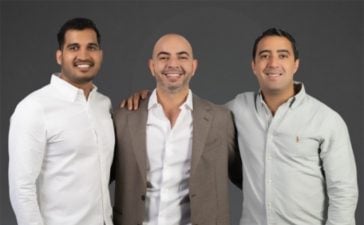 The Heroiks MENA team, from left, Jineesh Kattil, Senior Paid Media Consultant; Hicham Aujjar, Founding Partner and CEO; and Karim Belouadi, Client Leadership and Paid Media Director, Heroiks MENA.