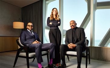 From left, Oweis Zahran, Co-Founder; Claire Romano, CEO; and Steve Harvey, Co-Founder, MELT Global.