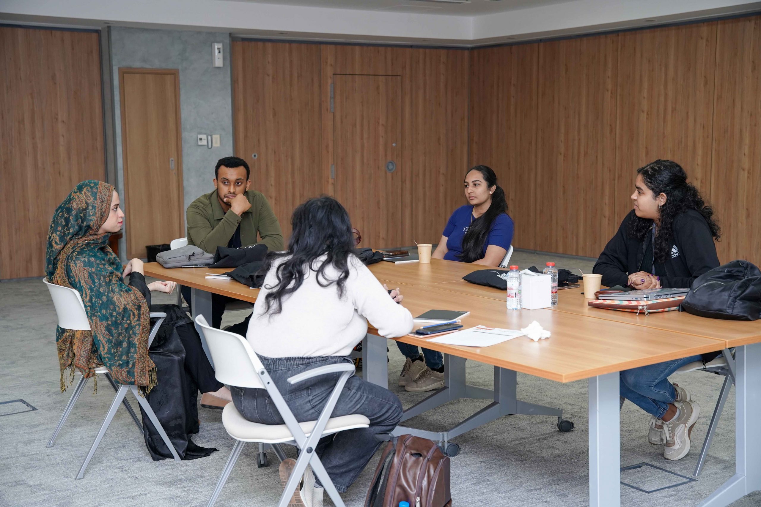 Participants in the Dubai Lynx Student Hackathon.