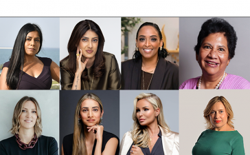 Top row, from left, Alka Winter, Suad Merchant, Dana Tahir and Melanie de Souza. Bottom row, from left, Lisa Welsh, Jaimesha Patel, Louise Jacobson and Ananda Shakespeare on work during a crisis.