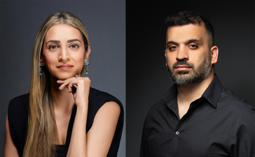 From left, Jaimesha Patel, CEO, Créo Global, and Zain Mir, Head of Performance and SEO, Créo Global.