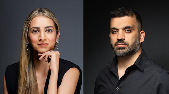 From left, Jaimesha Patel, CEO, Créo Global, and Zain Mir, Head of Performance and SEO, Créo Global.