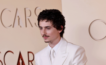 Timothée Chalamet at the Oscars 2026
