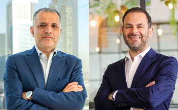 From left, Ghassan Maraqa, CEO, Memac Ogilvy and Amer El Hajj, CEO, WPP Media MENA.