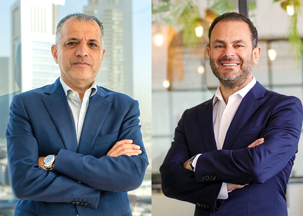 From left, Ghassan Maraqa, CEO, Memac Ogilvy and Amer El Hajj, CEO, WPP Media MENA.