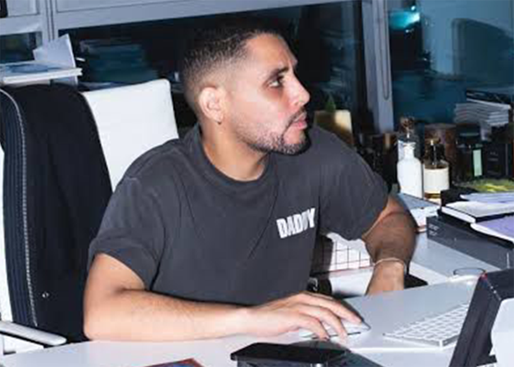 Ahmad Swaid, Creative Consultant and Editor-in-Chief of Dazed Middle East and North Africa