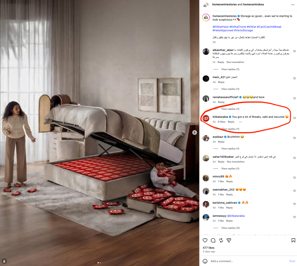 KitKat response
