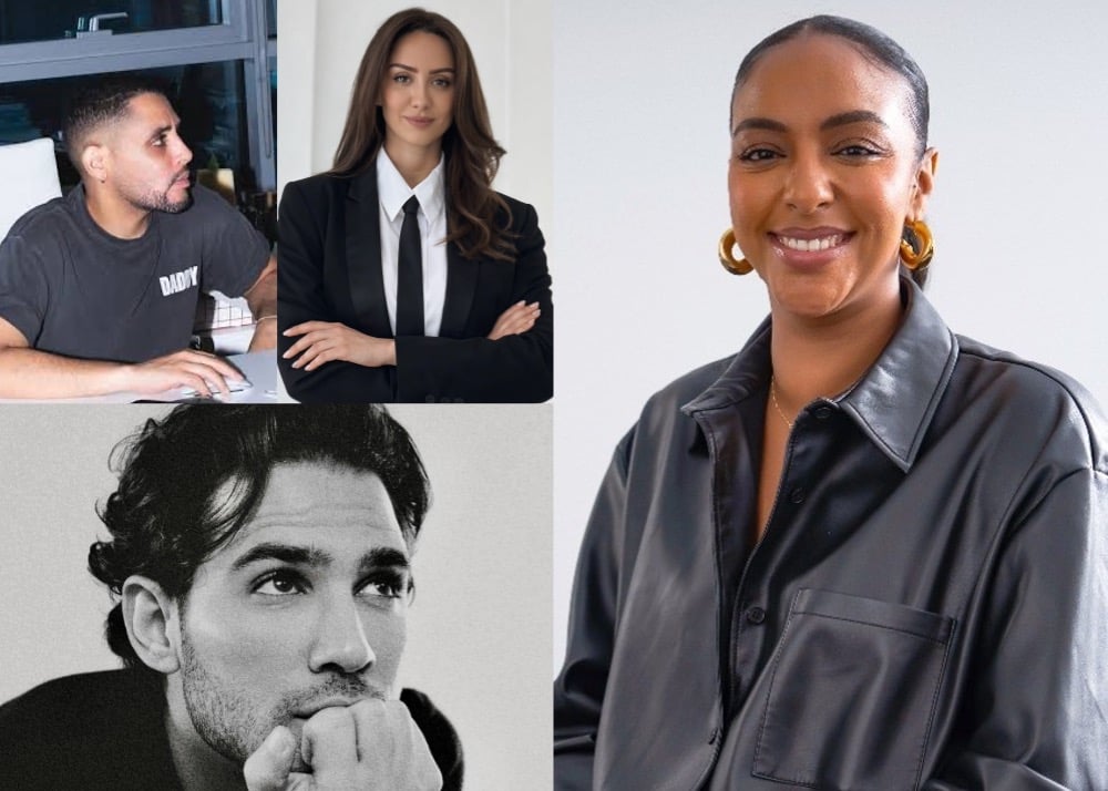 Leaders From top left, clockwise, creative consultant Ahmad Swaid; Sally Moussa Hajjar – Managing Partner, Hu Management; Razan Karim – Head of Communications, Fashion, Beauty & Lifestyle, HAVAS Red Middle East; and Ghassan Kayed – Founder & Creative Director, Burgers & Hoodies.