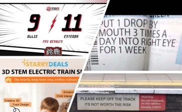 The Spin brings you a dose of mishaps and missteps in the world of communications from the month of March from train tracks, labels and more.