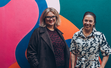From left, Kerry Parkin, Founder & CEO, and Celia Harding, Founder, The Remarkables