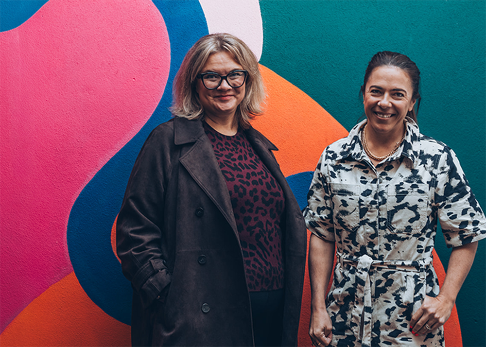 From left, Kerry Parkin, Founder & CEO, and Celia Harding, Founder, The Remarkables