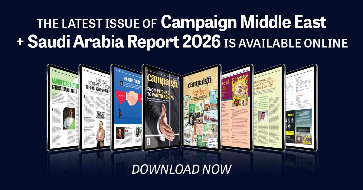 Campaign’s Procurement & Pitching Issue and Saudi Report 2026 is out on stands