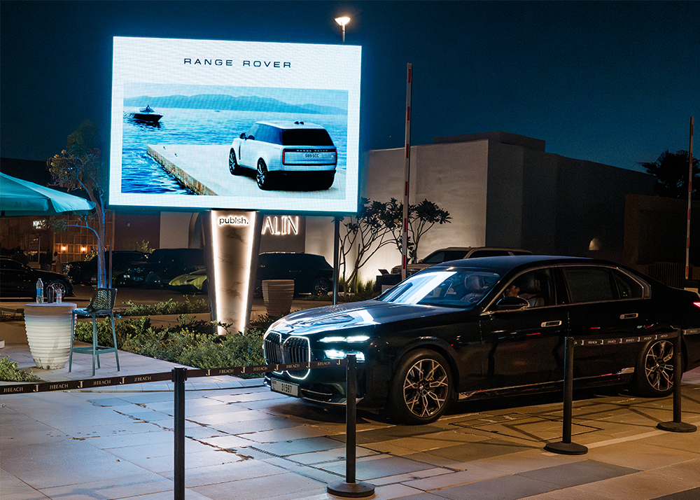 Real luxury doesn't shout, it selects. Range Rover chose a setting for its campaign, and the location, J1 Beach became a part of its message.