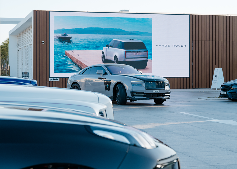 Real luxury doesn't shout, it selects. Range Rover chose a setting for its campaign, and the location, J1 Beach became a part of its message.
