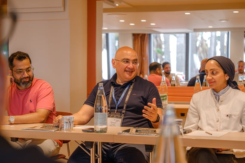 Centre: Ghassan Kassabji, CEO, Impact BBDO Dubai, and CGO, Impact BBDO MENA shares his views on thought leadership.