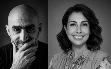 From left, Alaa Demachkie and Nadia Alken, Creative Directors, SOCIALEYEZ.