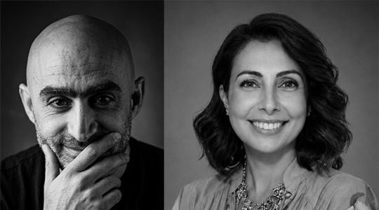 From left, Alaa Demachkie and Nadia Alken, Creative Directors, SOCIALEYEZ.