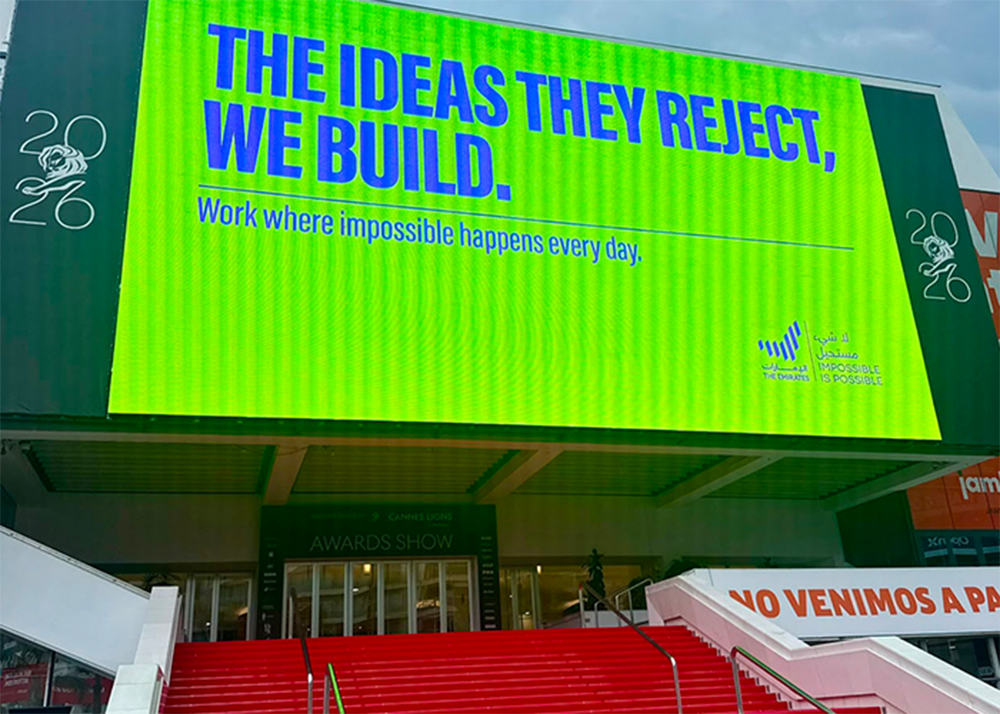 UAE Government Media Office Billboards Cannes Lions 2026