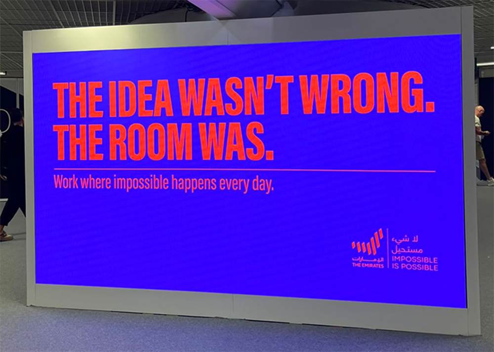 UAE Government Media Office Billboards Cannes Lions 2026
