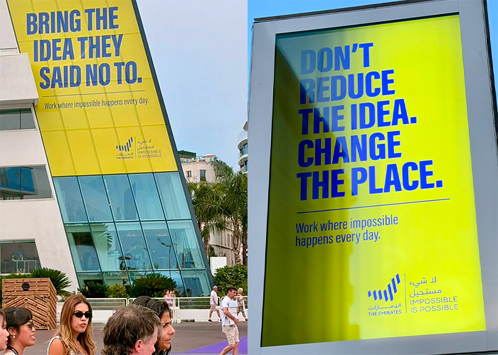 UAE Government Media Office Billboards Cannes Lions 2026