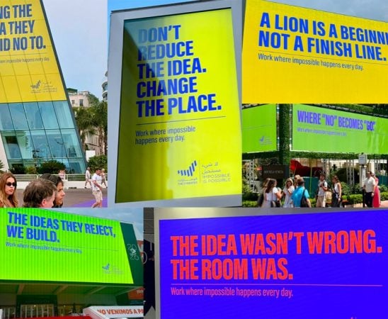 UAE Government Media Office Billboards Cannes Lions 2026