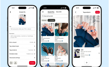 Pinterest announces a new tool that lets creators connect their Amazon Storefront directly to their Pinterest account.