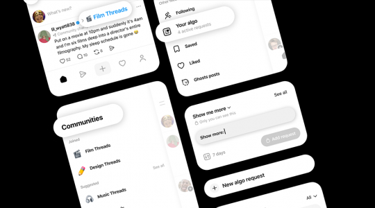 Meta has announced new features designed to help people connect around shared interests and personalise their experience on threads.