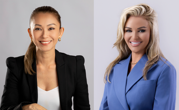 From left, Angeline Tan, General Manager, APAC, and Louise Jacobson, Managing Partner, Brazen MENA