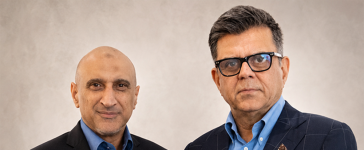 From left, Aurum Advisory Co-Founders Sohail Nawaz and Rahul Nagpal