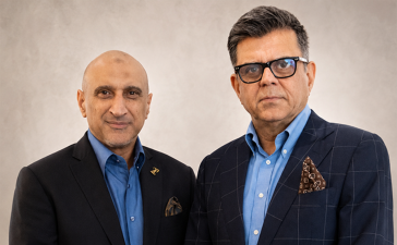 From left, Aurum Advisory Co-Founders Sohail Nawaz and Rahul Nagpal