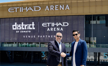 Etihad Arena has announced a partnership with District by Zomato marking a new way for audiences to discover and access events in Abu Dhabi. 