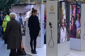 Al Jazeera Human Story King's Cross Interactive Exhibition