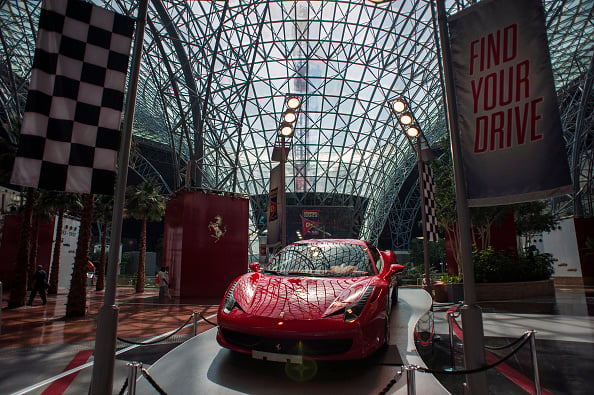 Ferrari park дубай